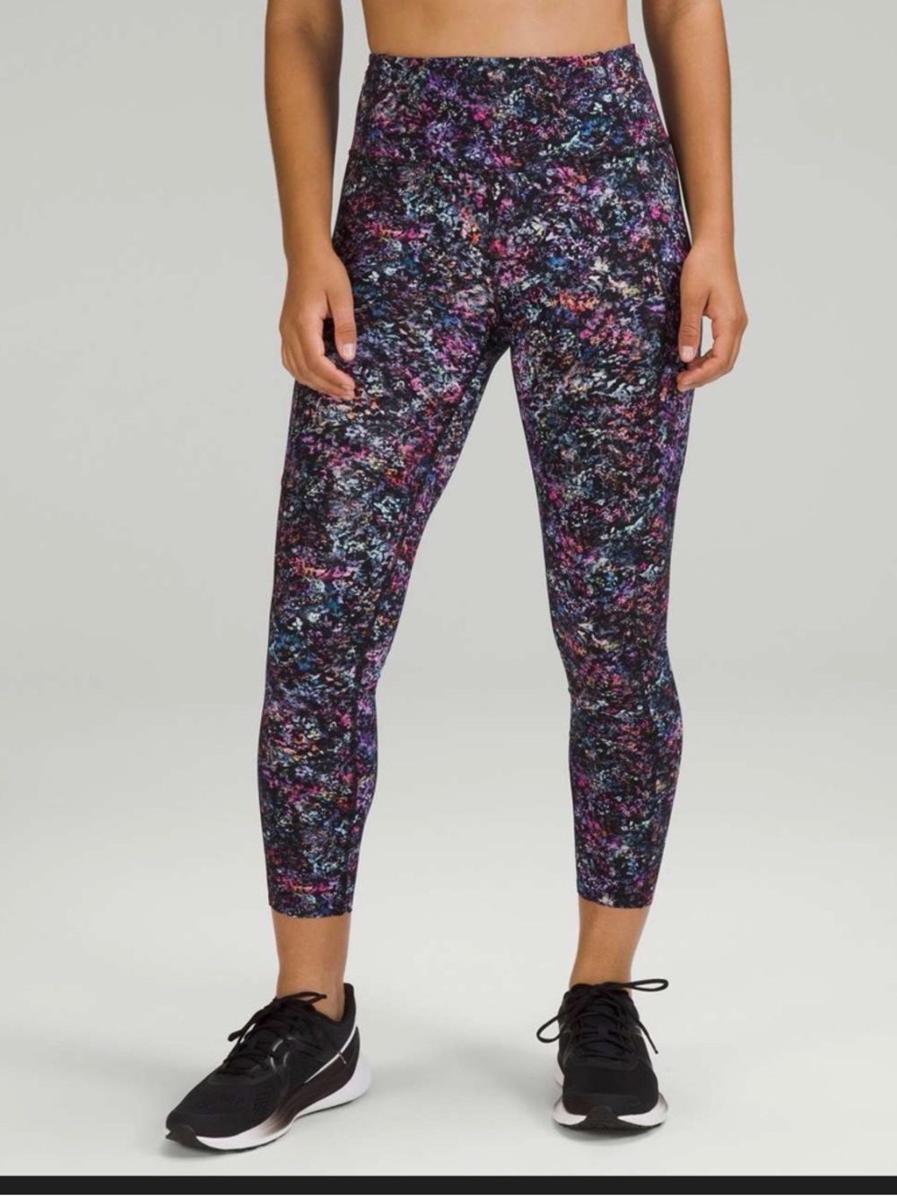 lululemon athletica base pace 7/8 Leggings in floral spray